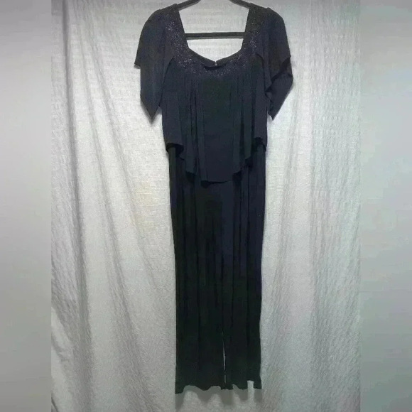 R&M Richards. Wide leg pantsuit.  Ladies size 10 - Picture 1 of 10
